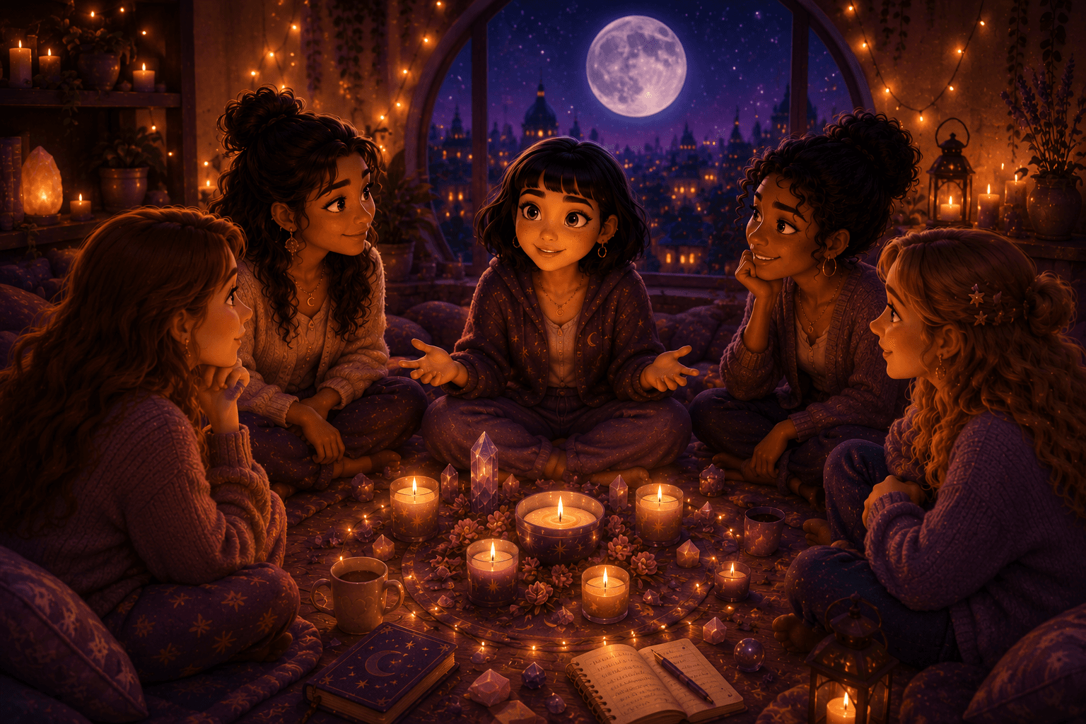 Ritual lunar grupal